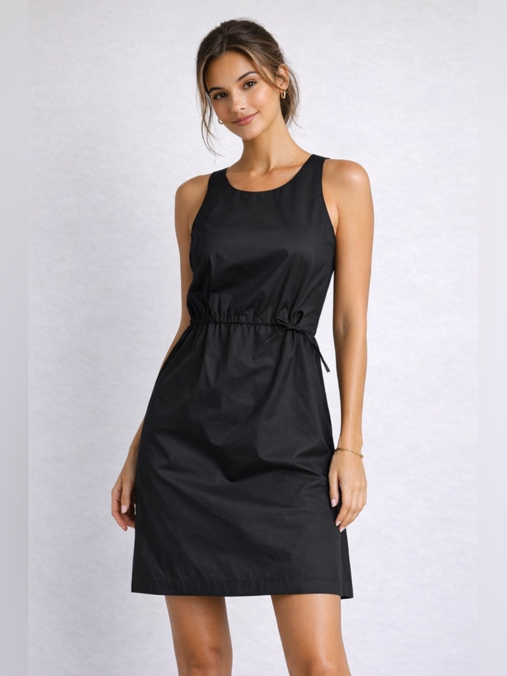 GAP | Black Sheath Y2K 2002 Shift Dress with Elastic Waist - Size S